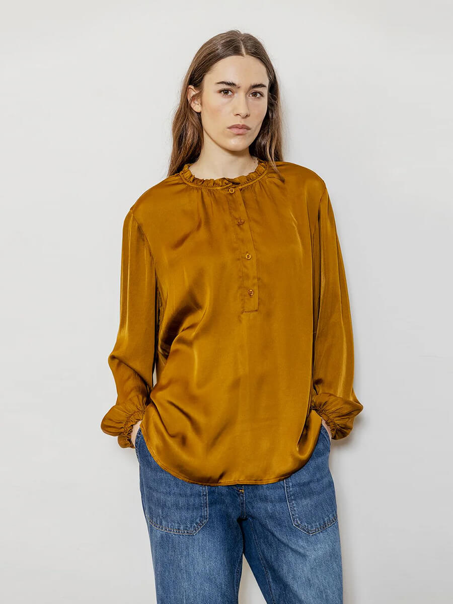 Project AJ117 - Rosita Blouse - Bronze