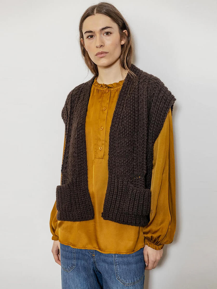 Project AJ117 - Susie Knit - Coffee