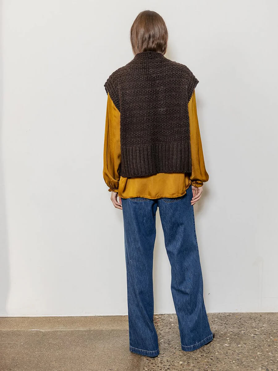 Project AJ117 - Susie Knit - Coffee
