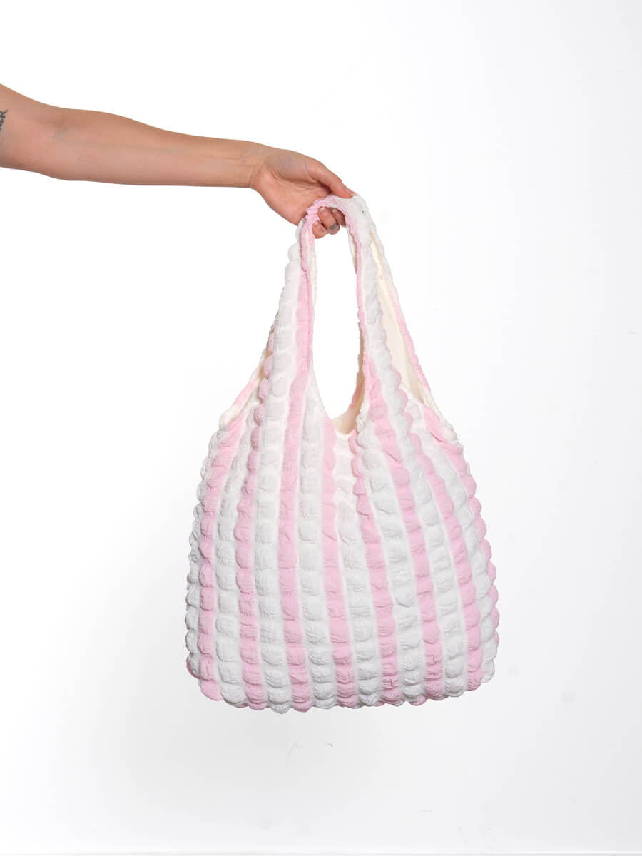 Quirkiness-By-P-Candy-Bag-Pink-Stripe