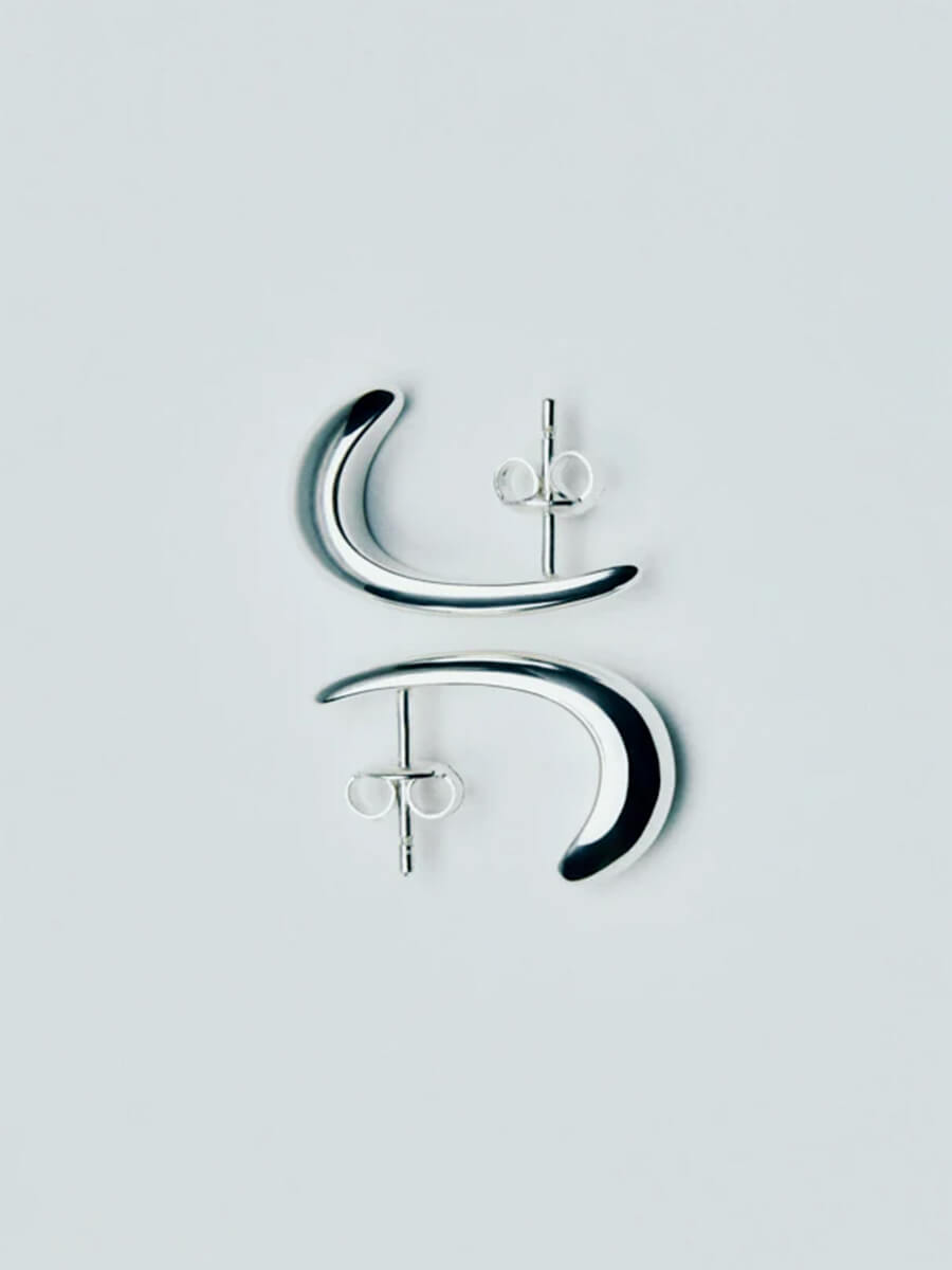 Ragbag-Dualism-Sculptural-Earrings-Silver