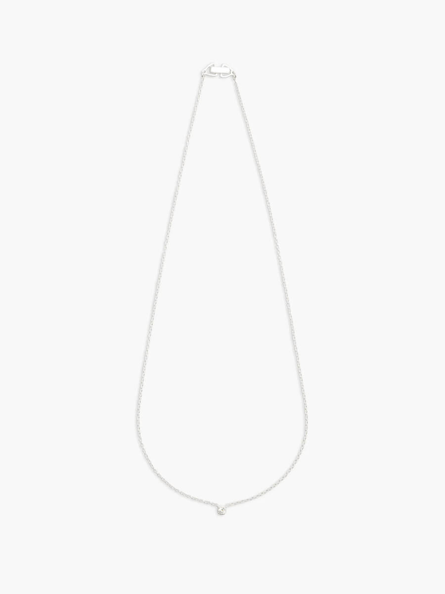 Ragbag-Oda-Floating-Stone-Necklace-Silver-No.15033