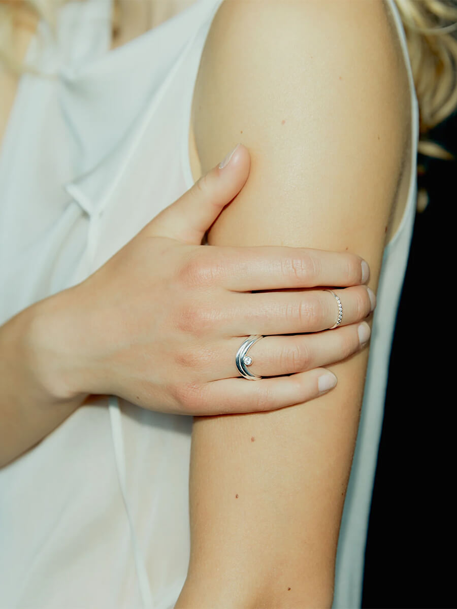 Ragbag-Odette-Ring-Silver