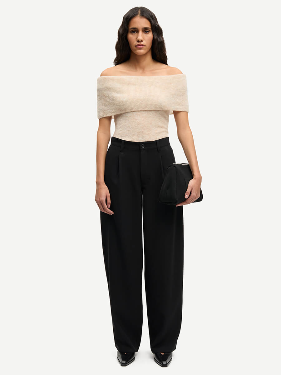  Samsoe Samsoe  Saharper Pleat Trousers