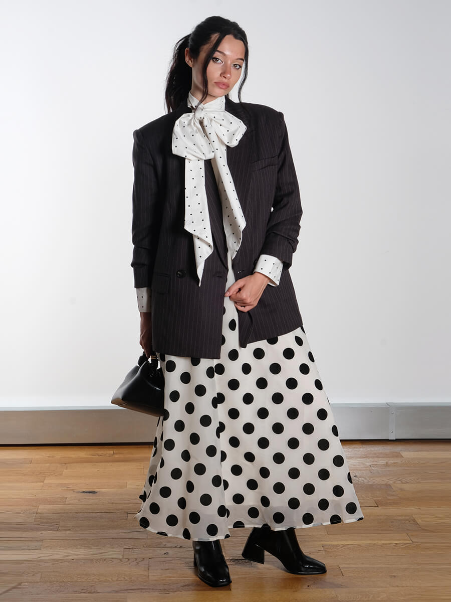 SAMSOE SAMSOE - Nor Short Cardigan - Flame Scarlet
Hunkon - Bobby Skirt
Bukela - Palma Boots - Black
