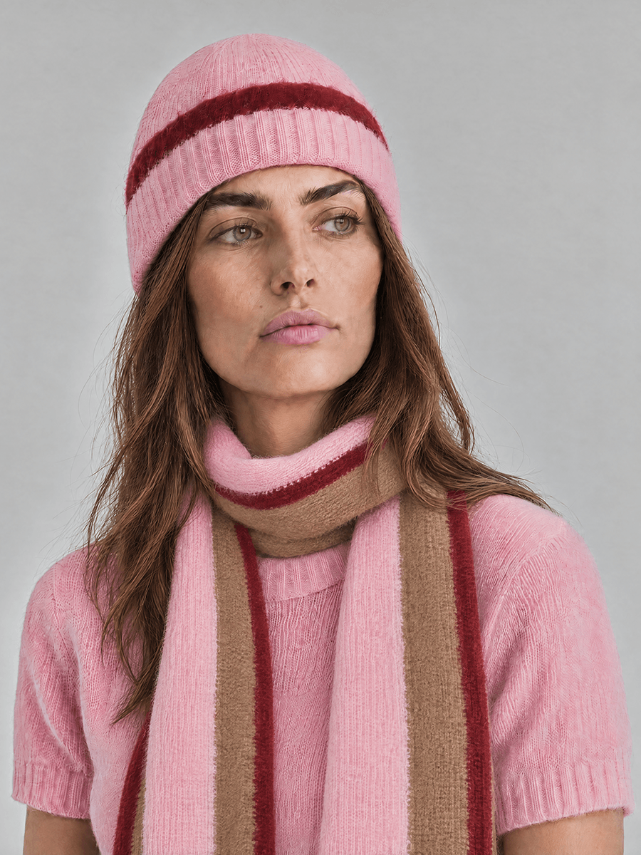 SAMSOE SAMSOE
Sajeanne Beanie - Bleached Mauve