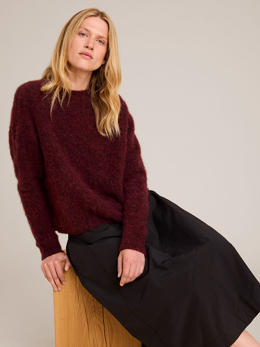 SIBIN LINNEBJERG
Fie Jumper - Burgundy