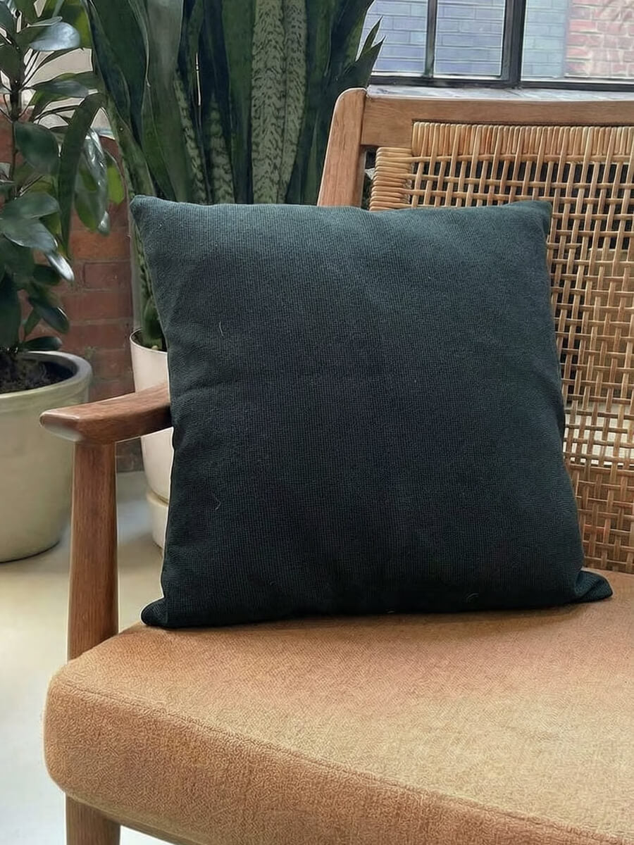 SIBIN LINNEBJERG
Merino Pillowcase 50x50 - Dark Melange Green