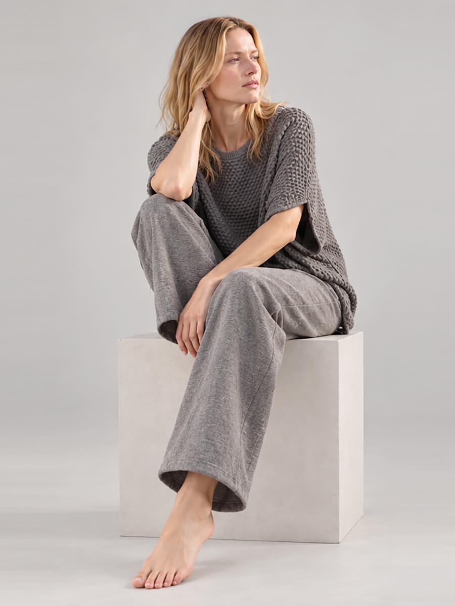 Sibin Linnebjerg Adi Poncho - Dark Sand