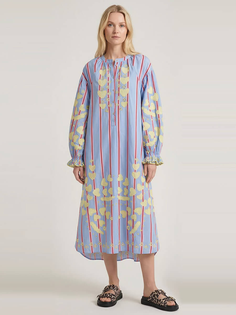 SISSEL EDELBO
Elisabeth Dress - Bluebell Stripes