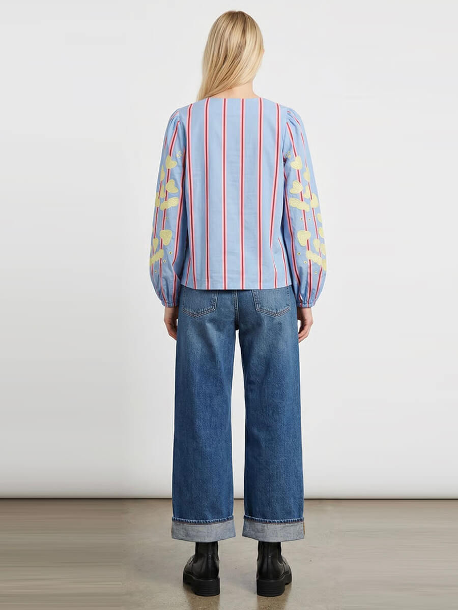 SISSEL EDELBO
Elisabeth Top - Bluebell Stripes