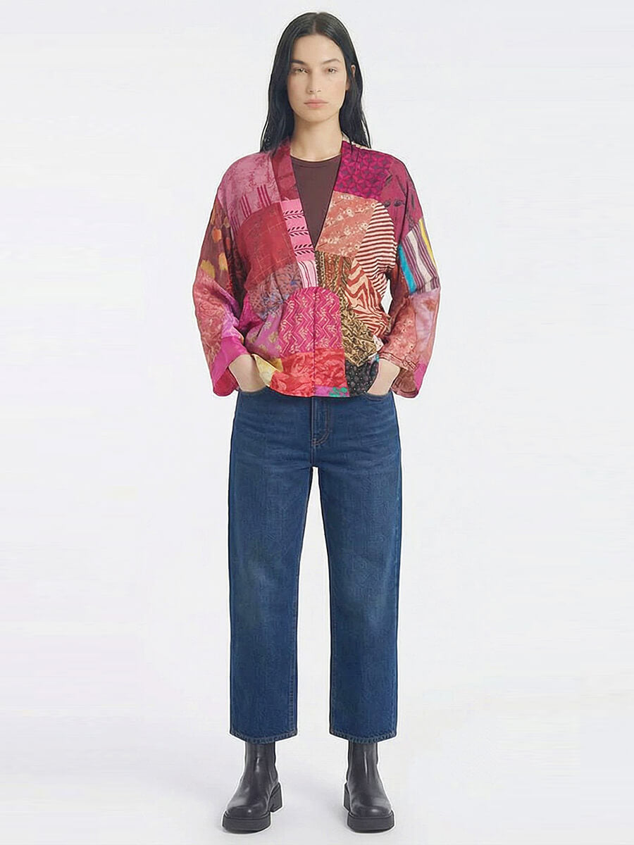 SISSEL EDELBO
Juno Silk Patchwork Top - No.52