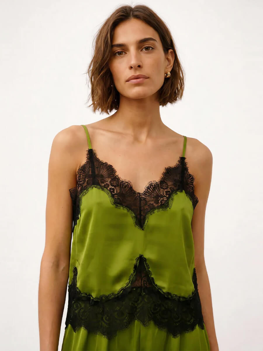 STELLA NOVA
Delicate Lace Top - Green Flash