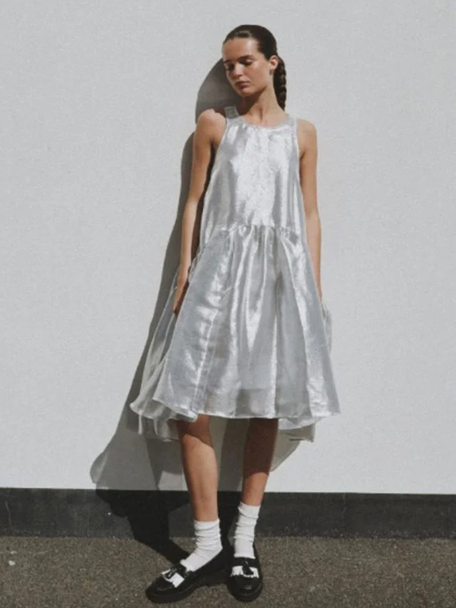 STELLA NOVA
Silver Midi Dress