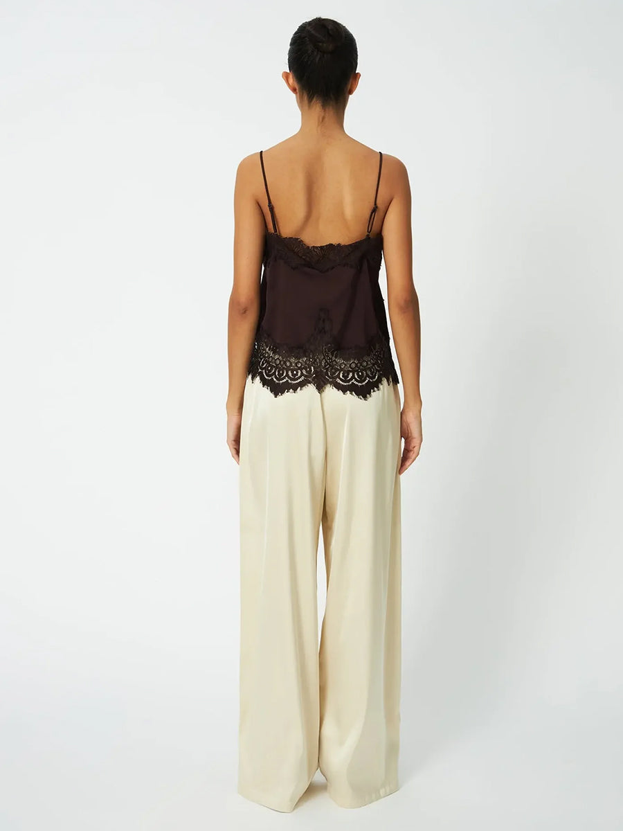 STELLA NOVA
Underlayer Lace Top - Dark Brown