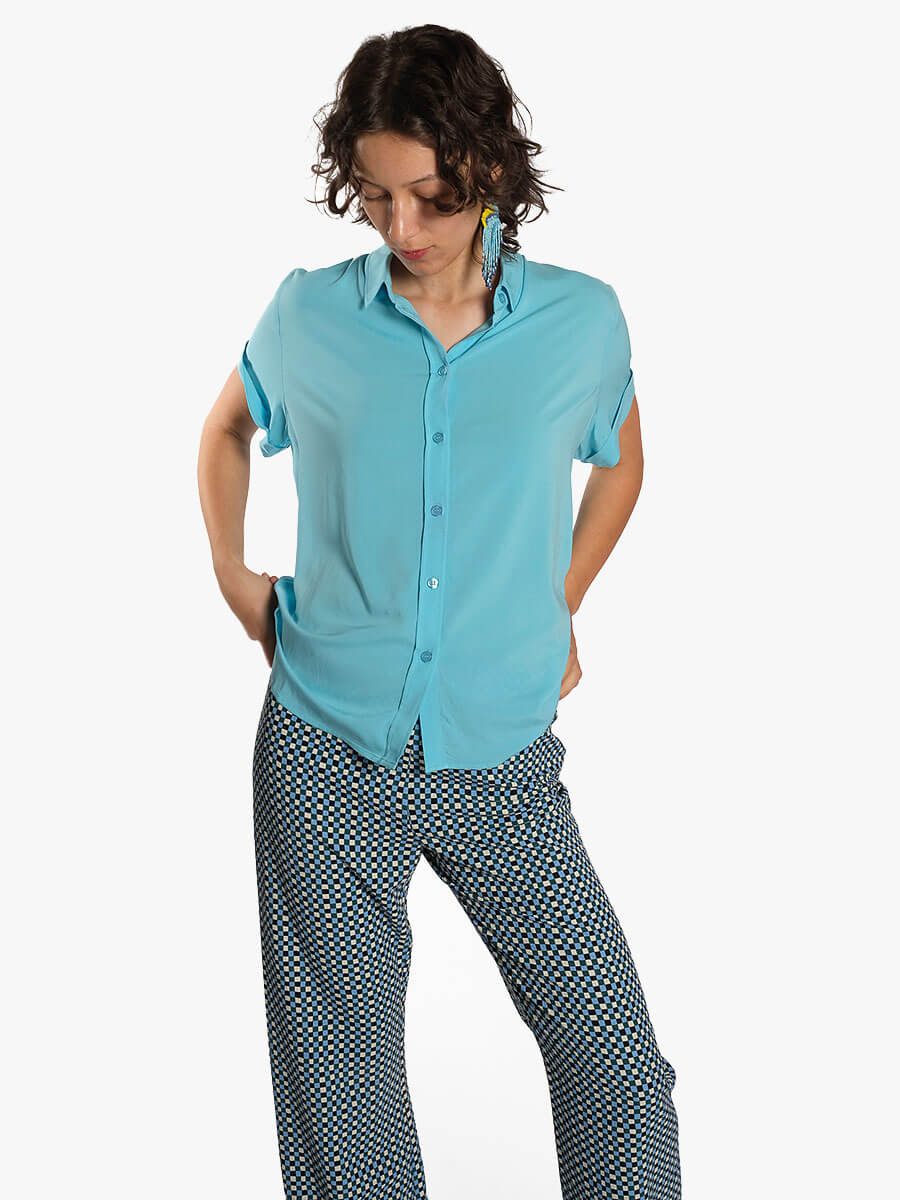 STINE GOYA  Marc Pants - Mini Check SAMSOE-SAMSOE--Astella-Top