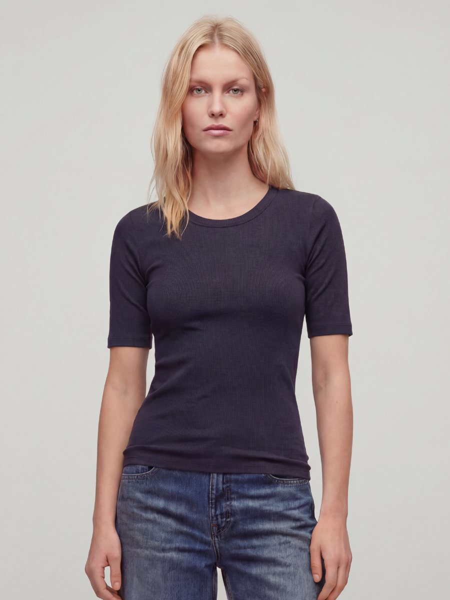 Samsoe Samsoe Saalexo T-shirt - Night Sky