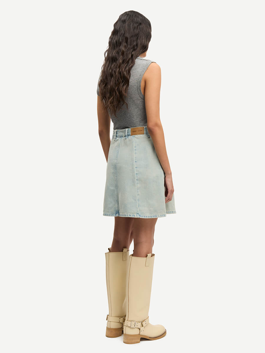 Sadou Tank Top - Mid Grey Melange