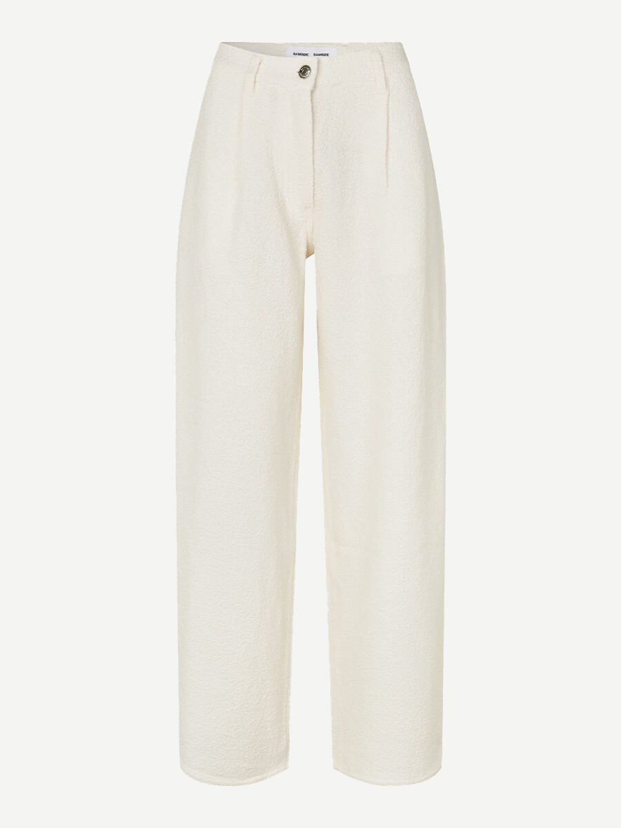 SAMSOE SAMSOE
Saharper Pleat Trousers - Egret