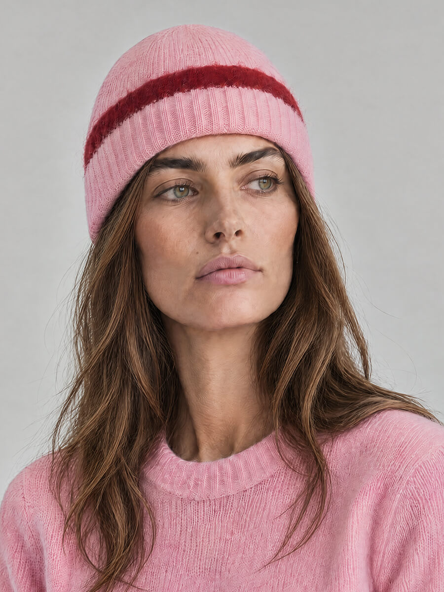 SAMSOE SAMSOE
Sajeanne Beanie - Bleached Mauve