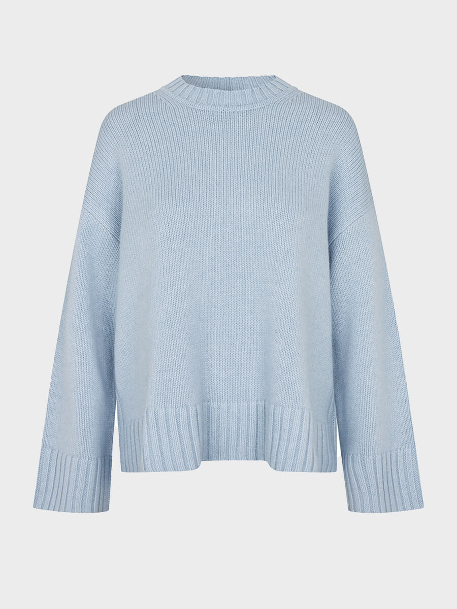 Samsoe Samsoe Sakeiku Sweater - Cashmere Blue