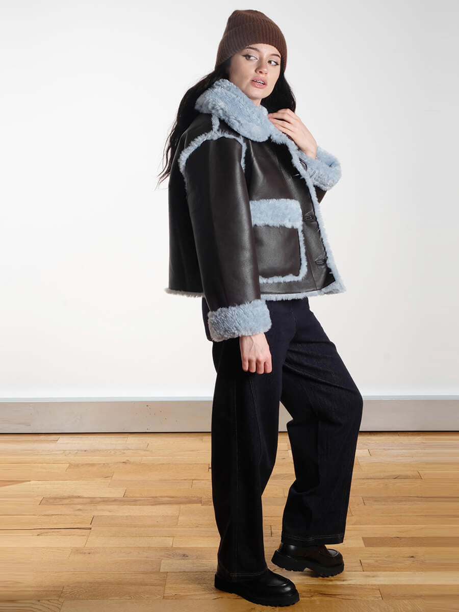 Sui Ava Cashmere Beanie - brown