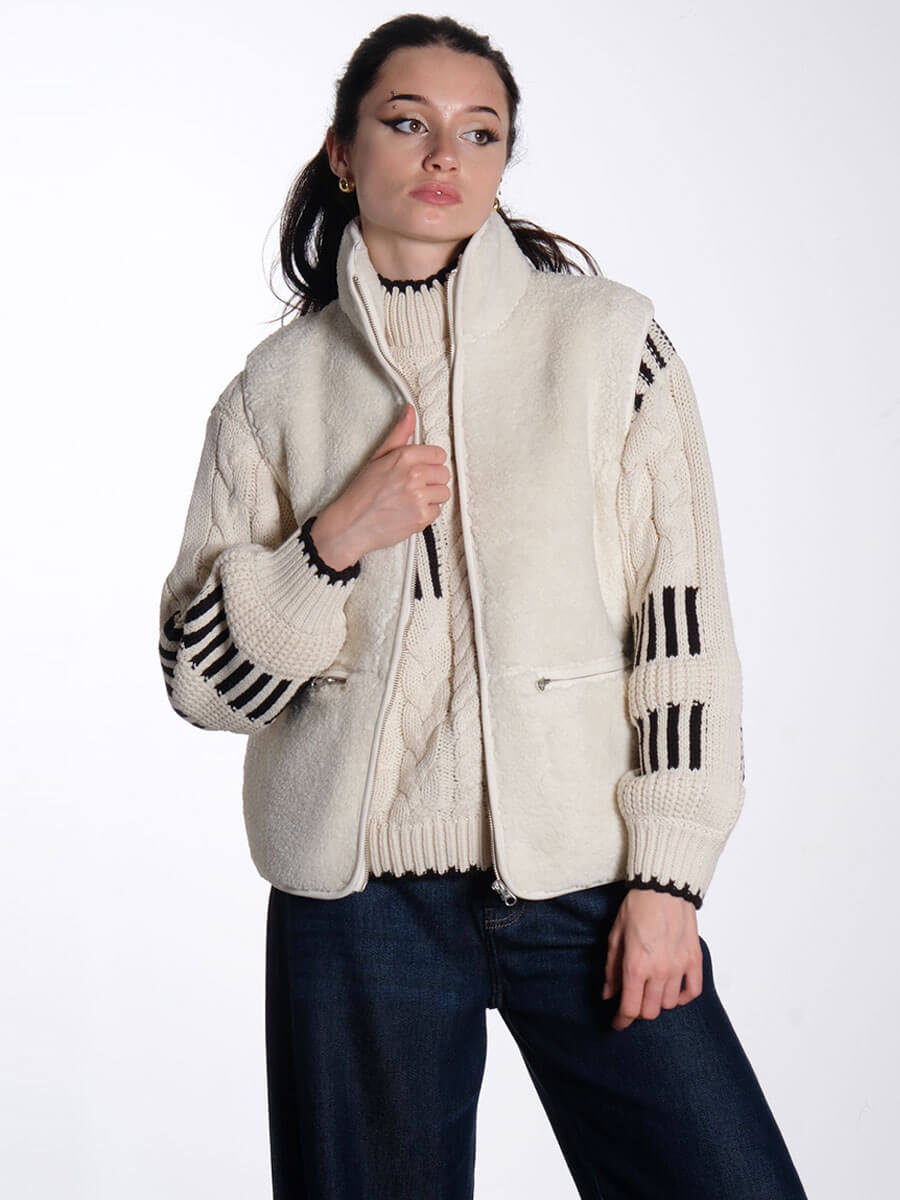 Samsoe Samsoe - Satara Vest - Turtledove