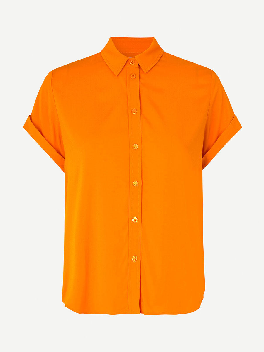 Samsoe Samsoe Majan Shirt - Russet Orange