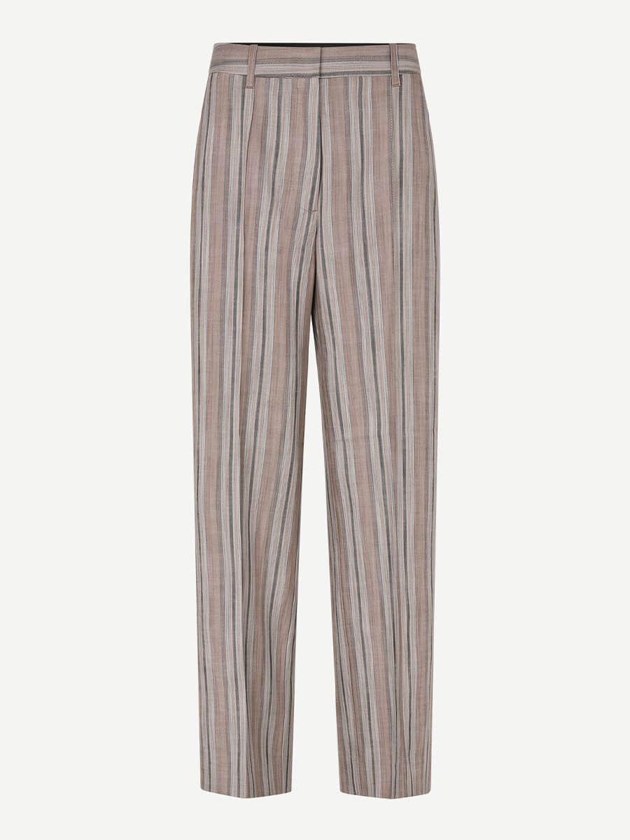 Samsoe-Samsoe-Saleni-Trousers-Lead-Grey-Stripe