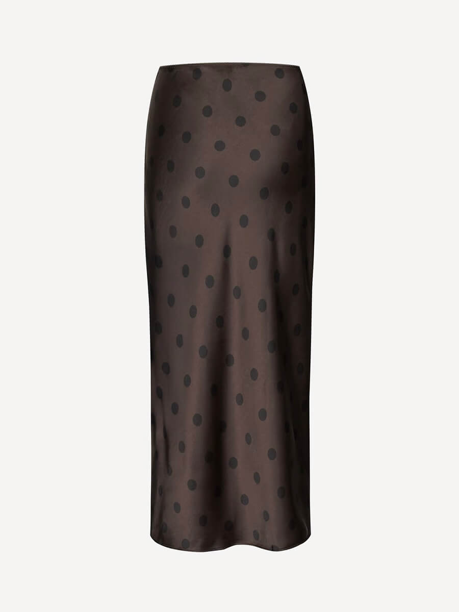 Samsoe Samsoe Saagneta Long Skirt - Mulch Dott.