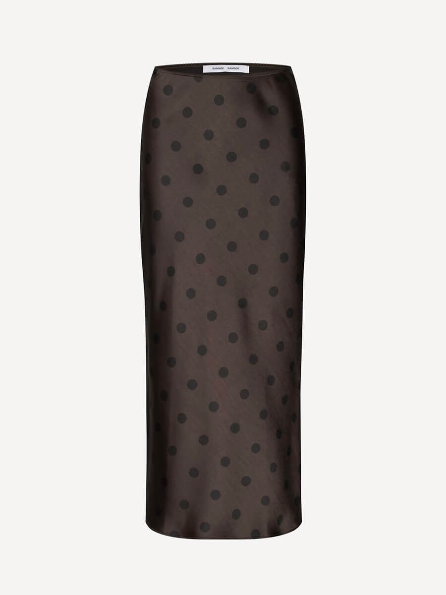 Samsoe Samsoe Saagneta Long Skirt - Mulch Dott.