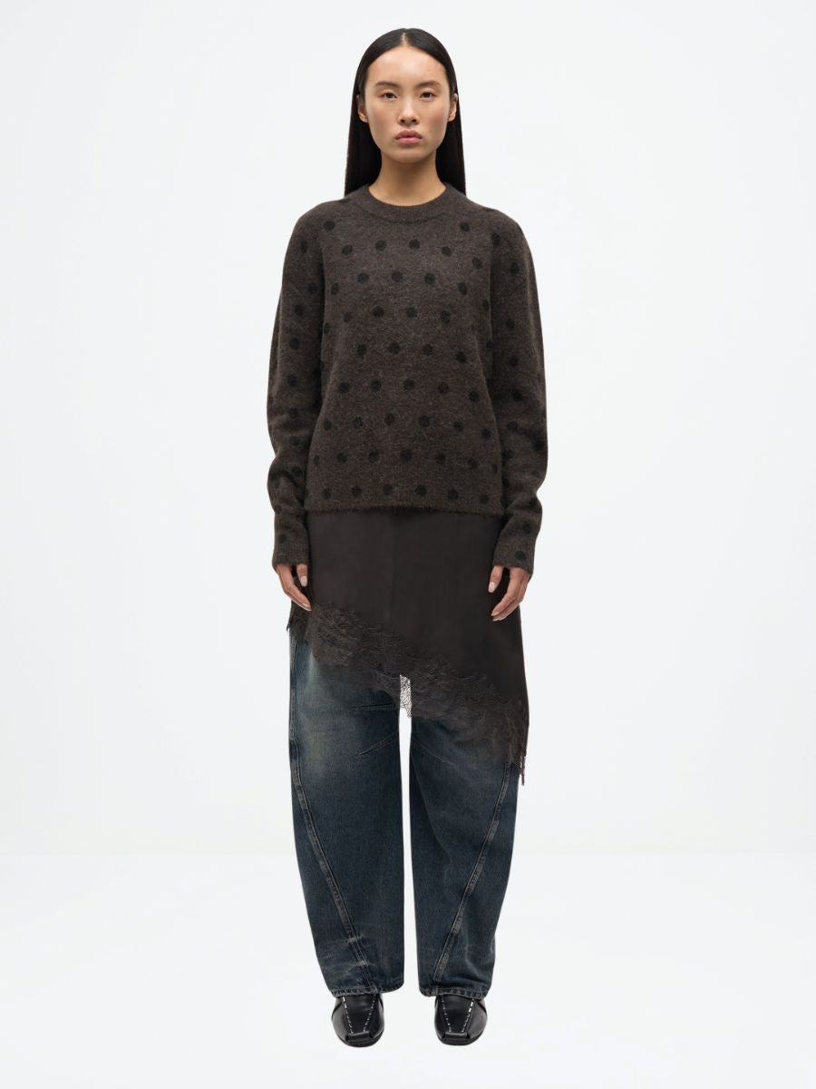 Samsoe Samsoe - Anour O-N Jumper - Mulch Dot