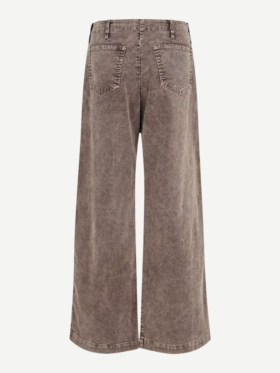Samsoe Samsoe - Saheaven Cord Trousers - Washed Beige