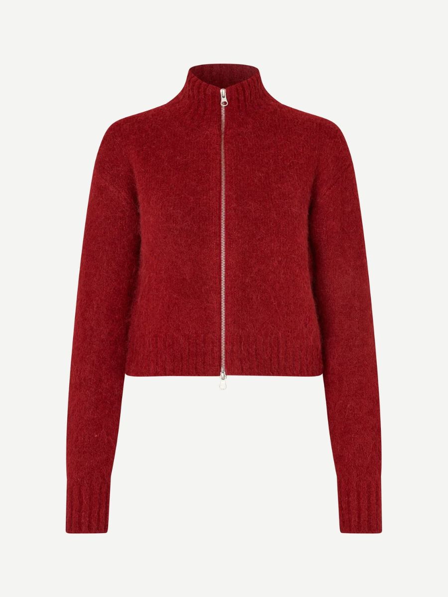 Samsoe Samsoe - Sajeanne Cardigan - Sun Dried Tomato