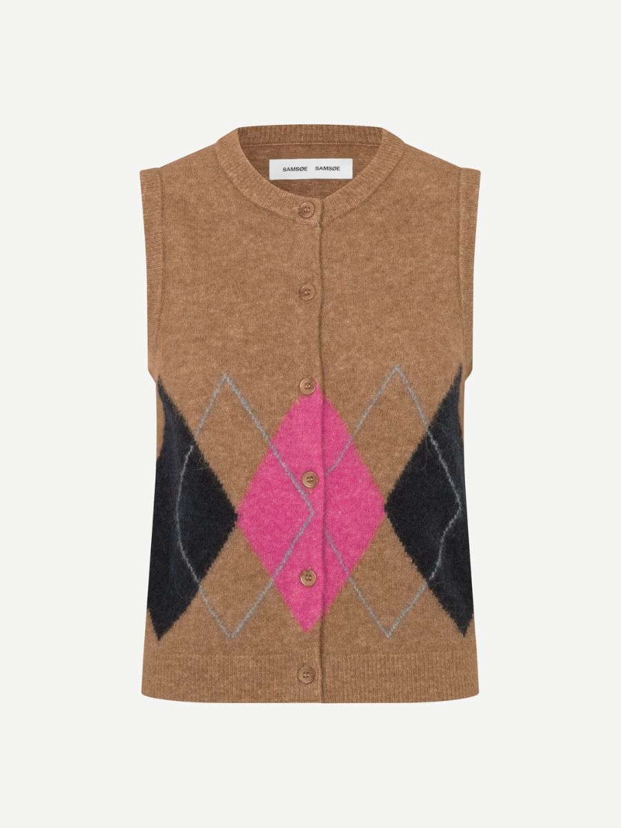 Samsoe Samsoe - Sanoura Vest - Lead Grey