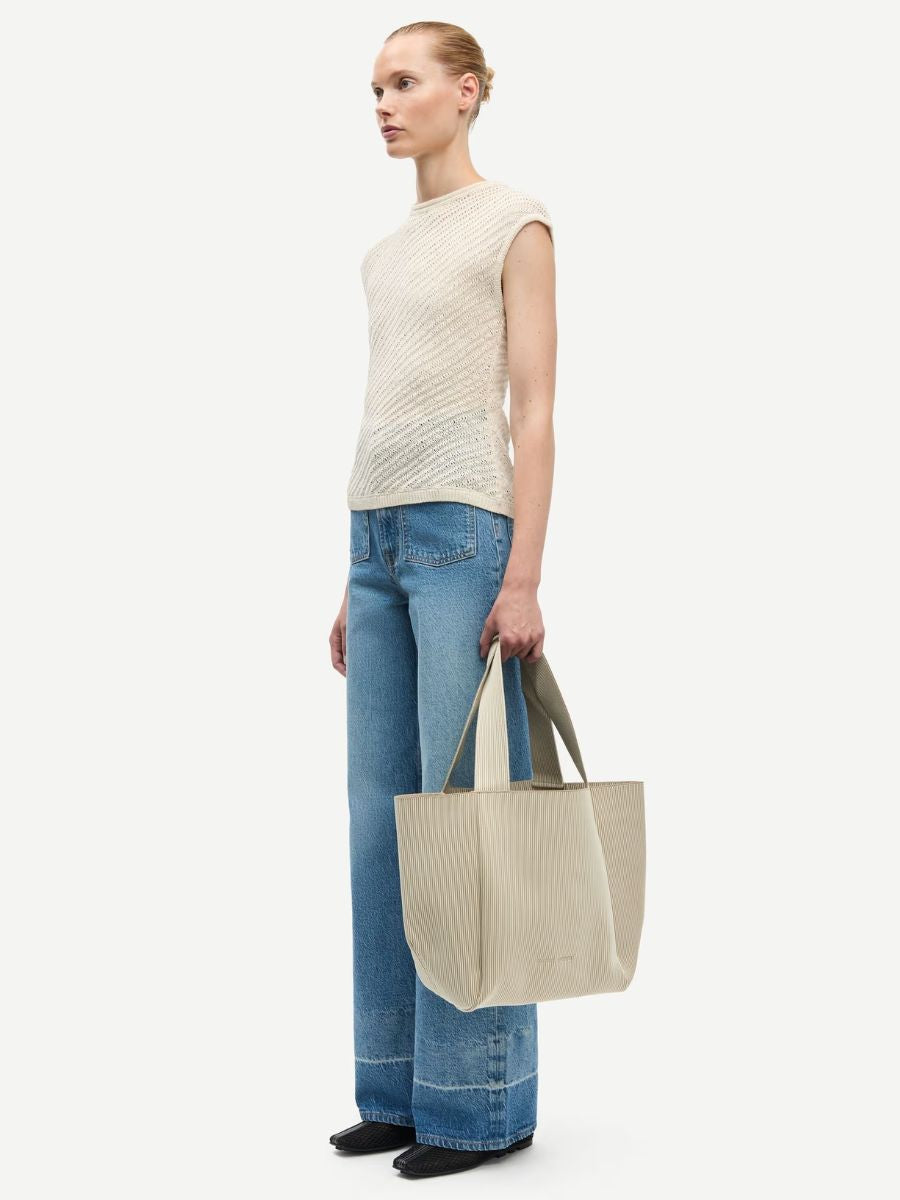 Samsoe Samsoe - Sarebecca Patch Jeans - Stream Blue