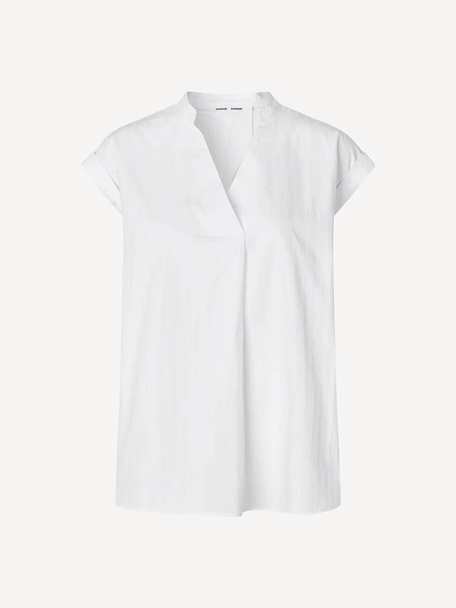 Samsoe Samsoe - Satina SS Shirt - White 6