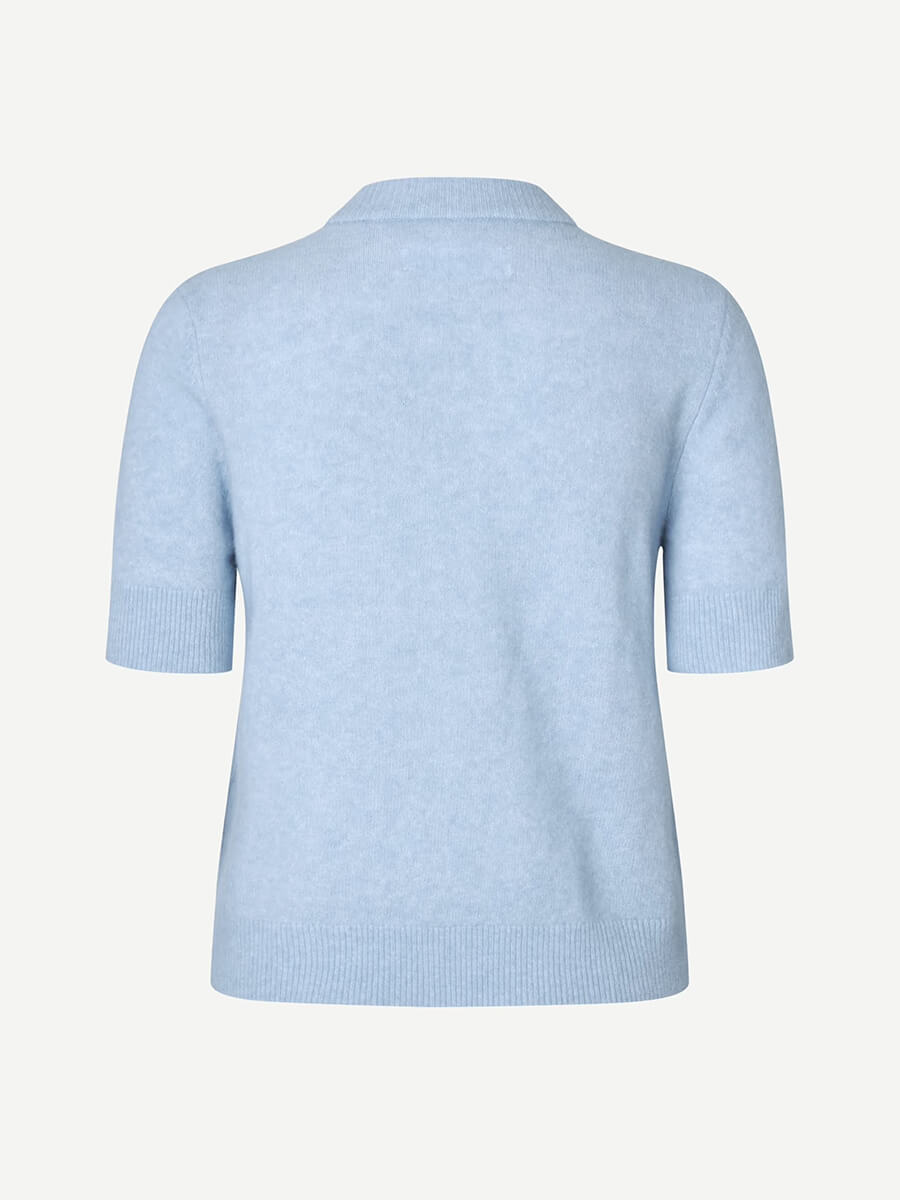 Samsoe Samsoe Sanoura SS Cardigan - Cashmere Blue