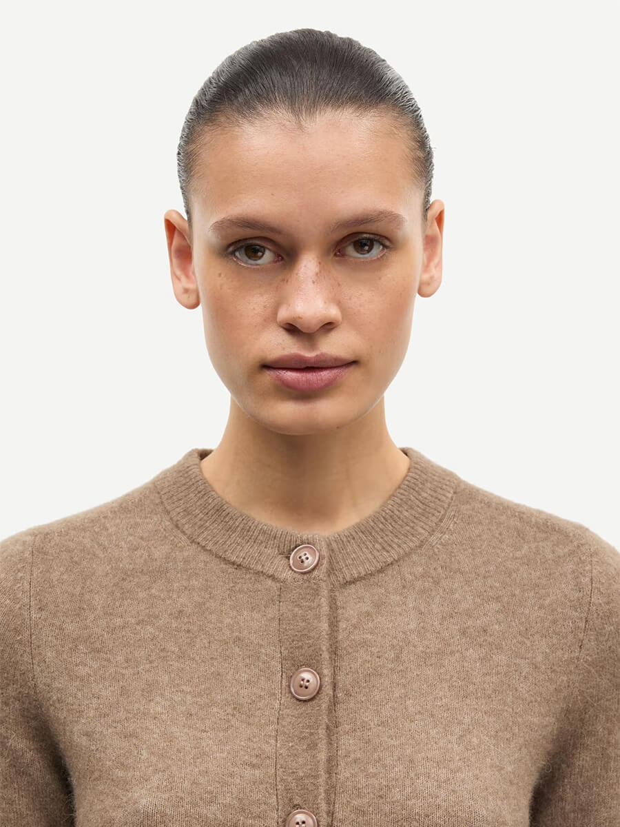 Samsoe Samsoe Sanoura SS Cardigan - Fossil