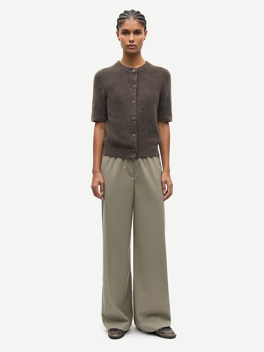 Samsoe Samsoe Sanoura SS Cardigan - Major Brown