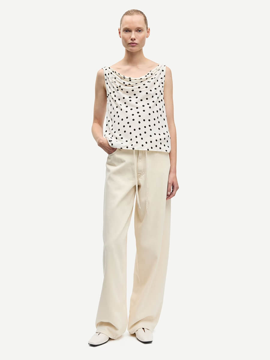 SAMSOE SAMSOE
Sapoppy Top - Drifting Dots Egret