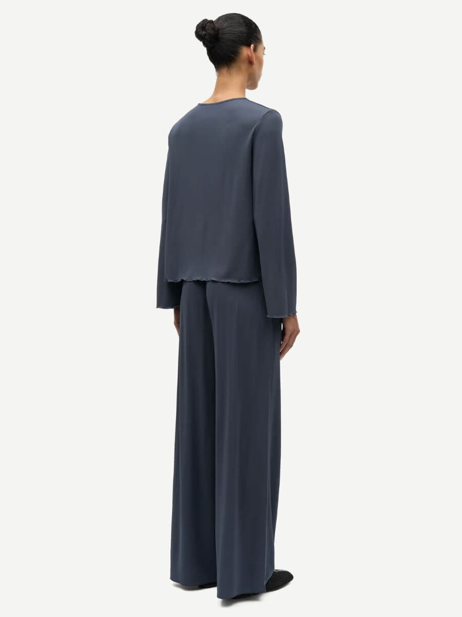 Samsoe Samsoe Saumi Trousers - Ombre Blue