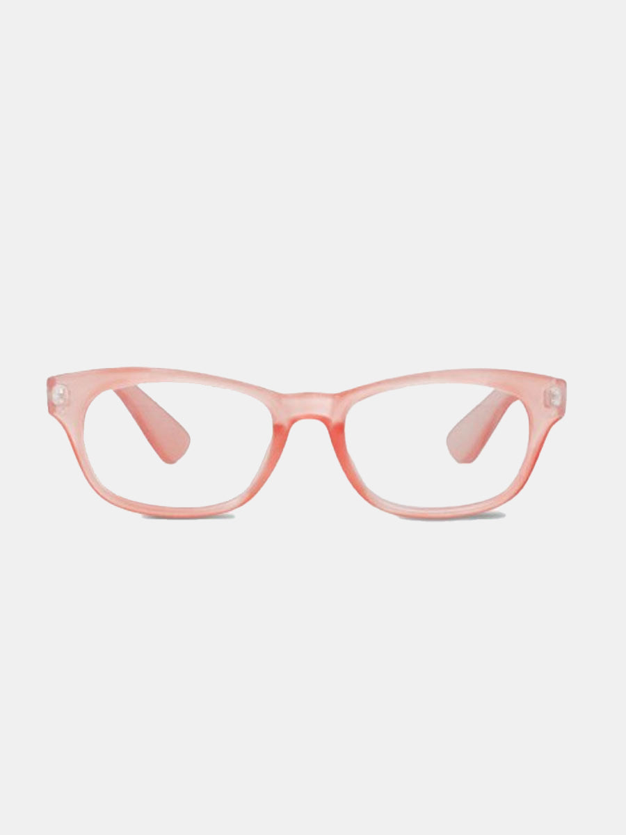 Thorberg Idun Reading Glasses - Old Pink Metallic