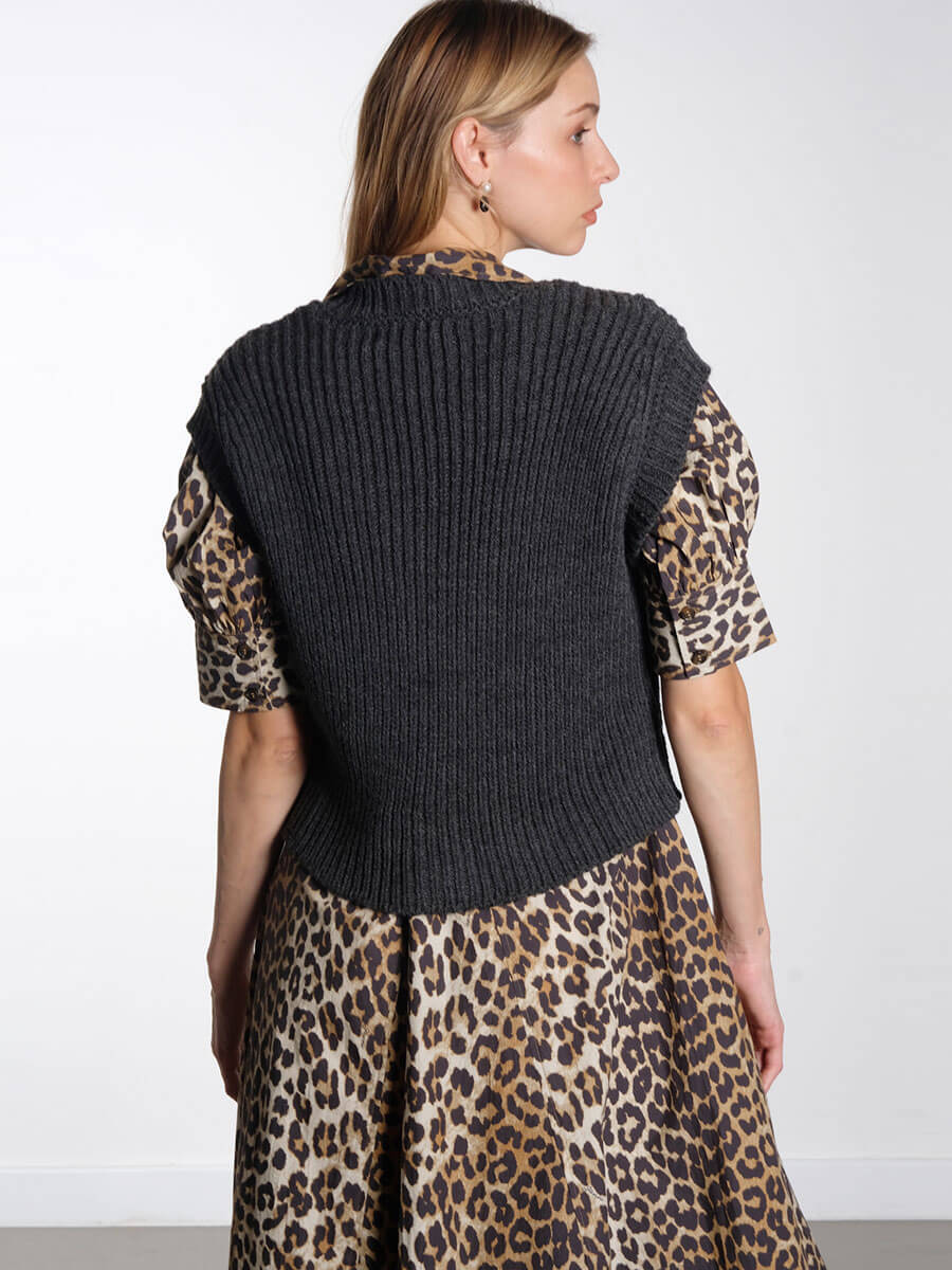 Sibin Linnebjerg - Imena Cardigan - Anthracite