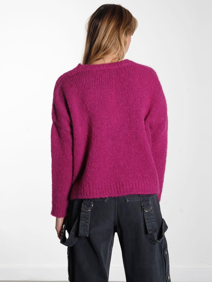 Sibin Linnebjerg- Andrea Knit - Fuschia