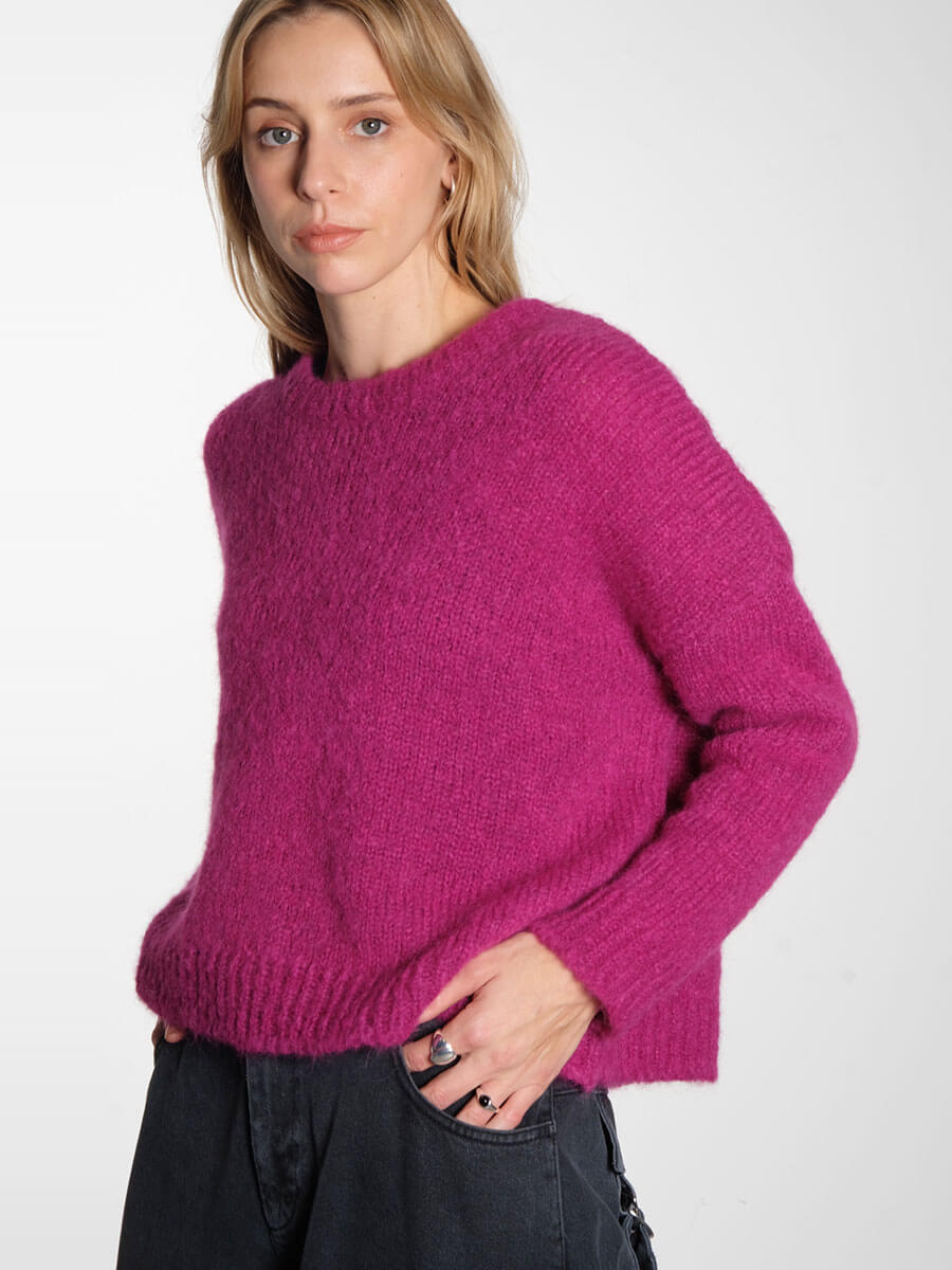 Sibin Linnebjerg- Andrea Knit - Fuschia