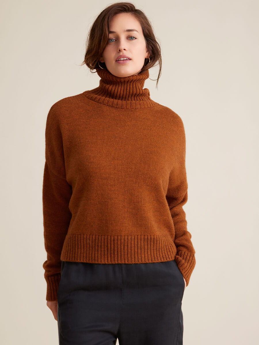 Aisha Rollneck Jumper - Fox