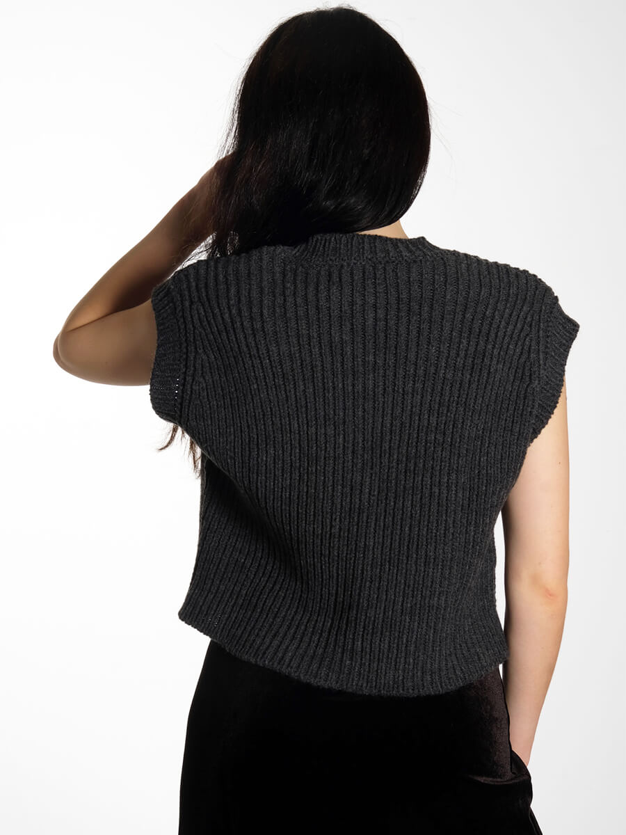 Imena Cardigan - Anthracite