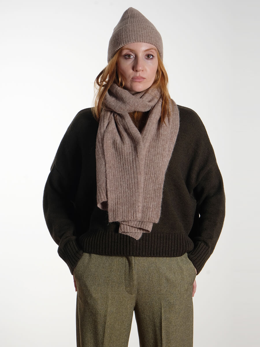 Sibin Linnebjerg Lillie Jumper - Dark Melange Green 