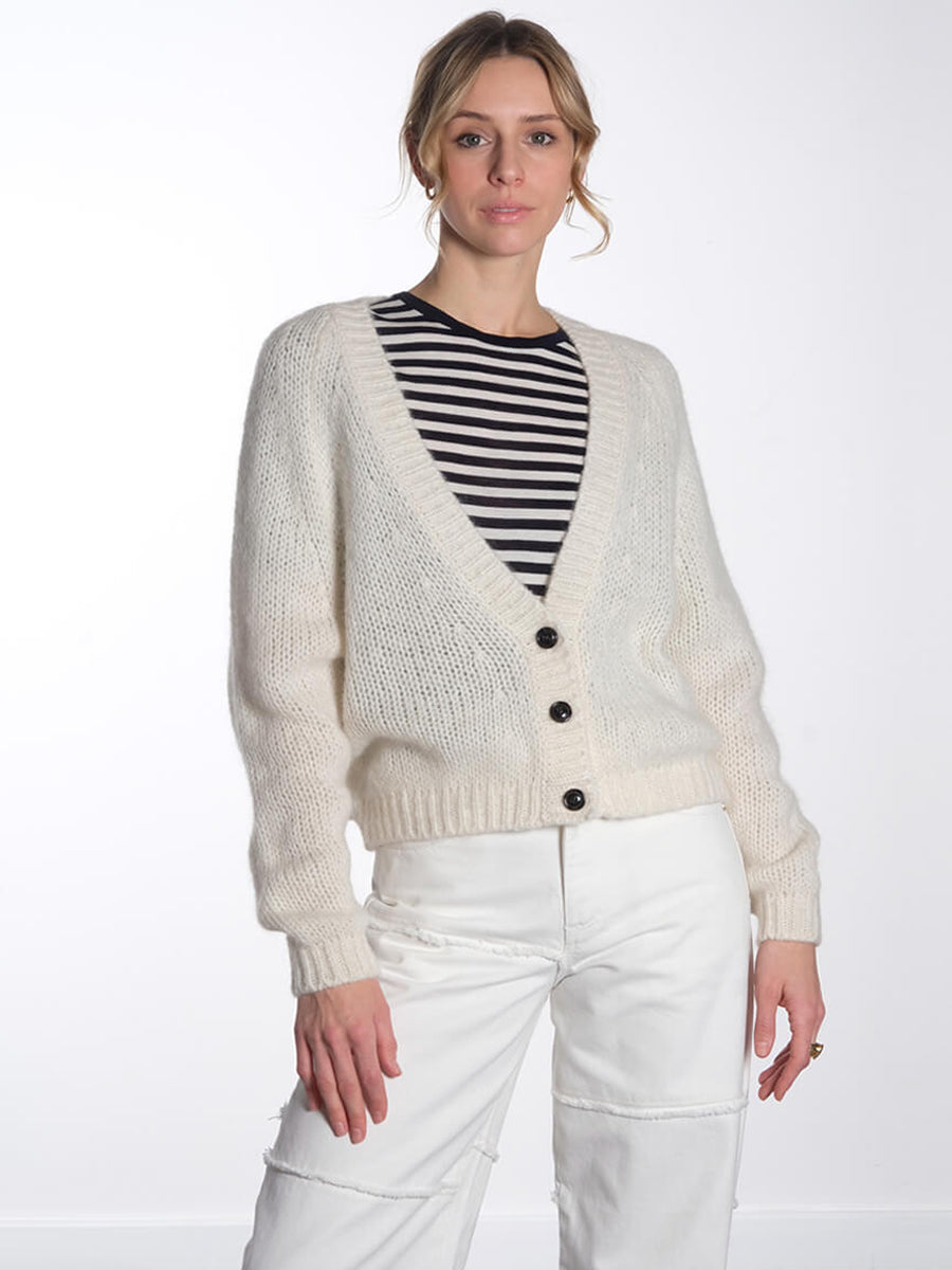 Sibin Linnebjerg Morgan Cardigan - Off White 